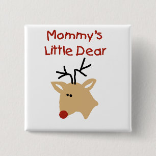 Mommy's Little Liebeshemden und Geschenke Button