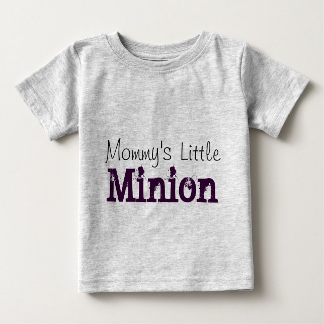 Mommy's Little Minion Baby T-shirt (Vorderseite)