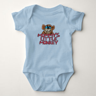Mommy's Little Monkey Baby Strampler