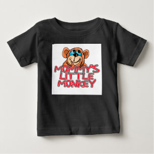 Mommy's Little Monkey Baby T-shirt