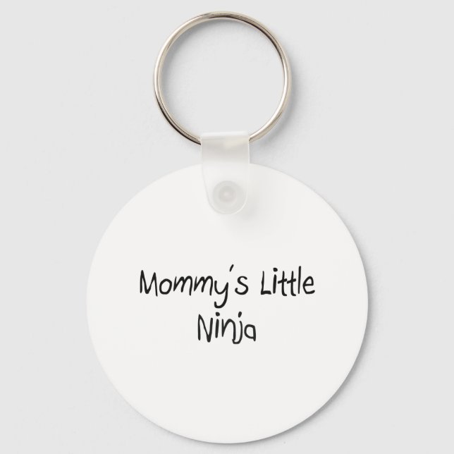 Mommys Little Ninja Schlüsselanhänger (Vorderseite)