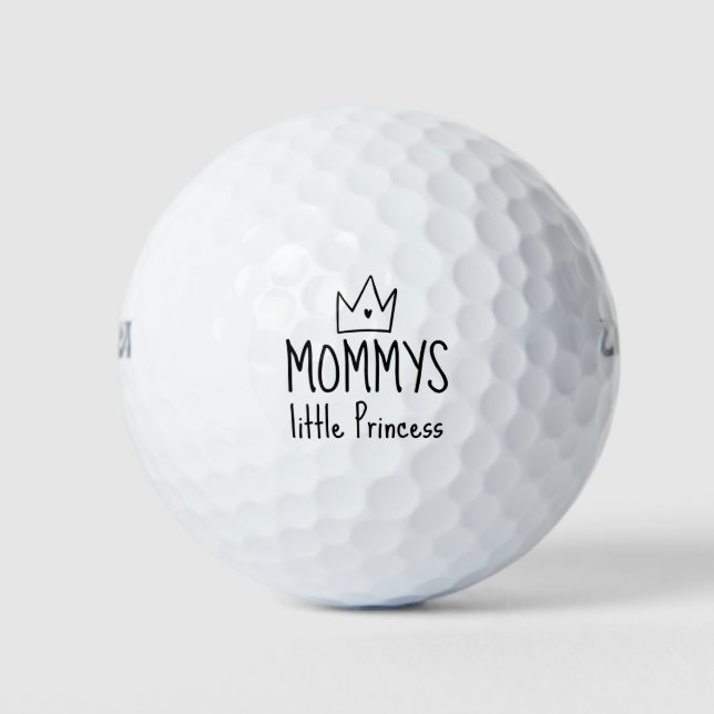 Mommys Little Princess Golfball (Vorderseite)