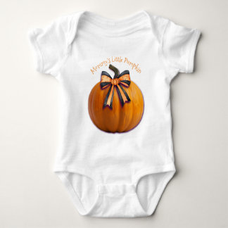 "Mommy's Little Pumpkin" Anpassbar Baby Strampler