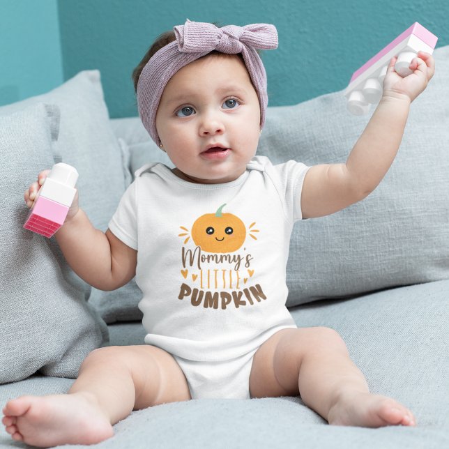 Mommy's Little Pumpkin Cute Baby Strampler (Von Creator hochgeladen)