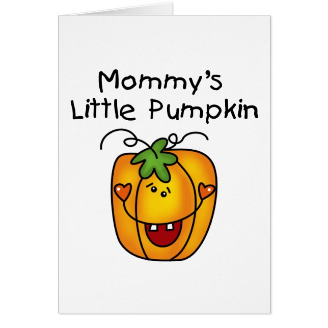 Mommy's Little Pumpkin T - Shirt und Geschenke (Vorne)