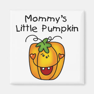 Mommy's Little Pumpkin T - Shirt und Geschenke Magnet