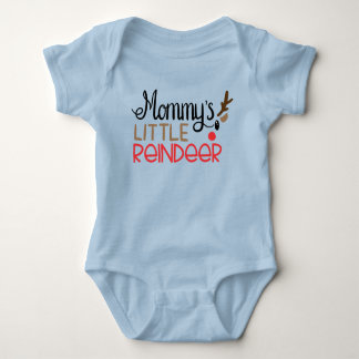 Mommy's Little Rentier Weihnachten Baby Strampler
