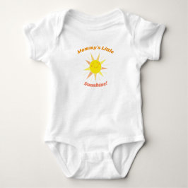 Mommy's Little Sunshine New Baby Gift Strampler