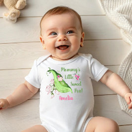 Mommy's Little Sweet Pea Baby T - Shirt oder Stram