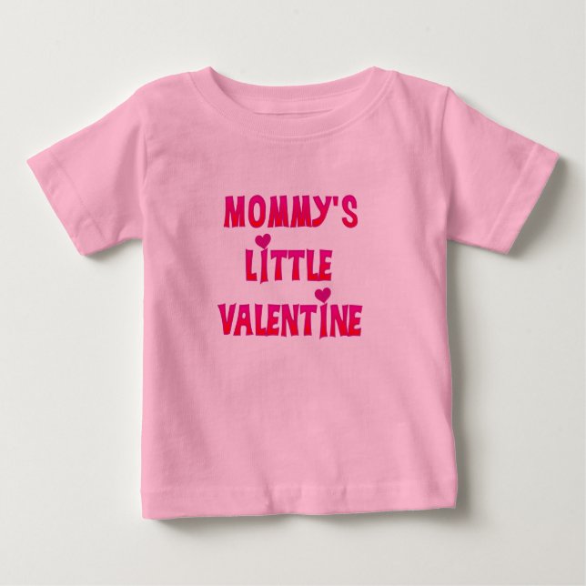 Mommy's Little Valentine Tshirts und Geschenke (Vorderseite)
