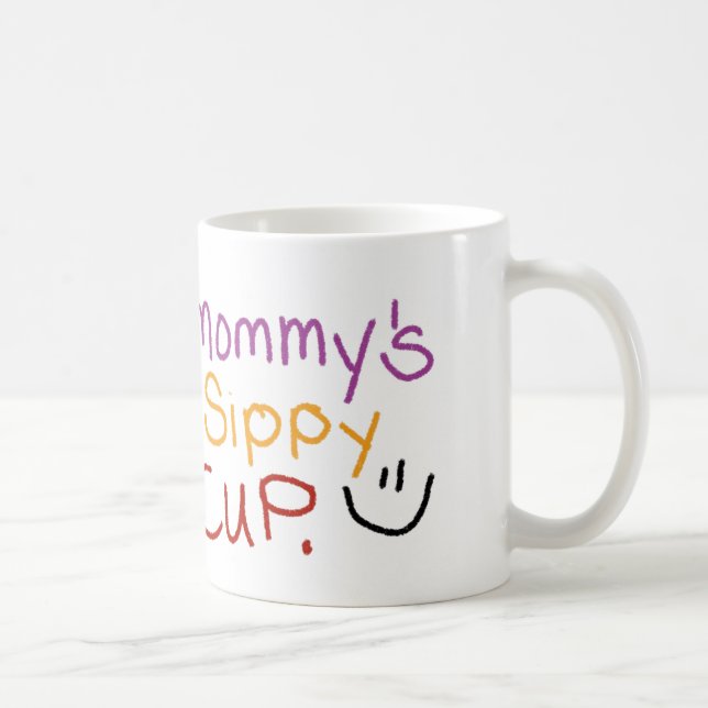 Mommy's Sippy Cup - Ein lustiges Geschenk für Mama Tasse (Rechts)