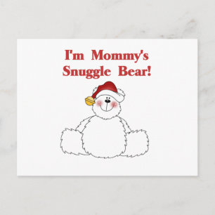 Mommy's Snuggle Bären T - Shirt und Geschenke Postkarte