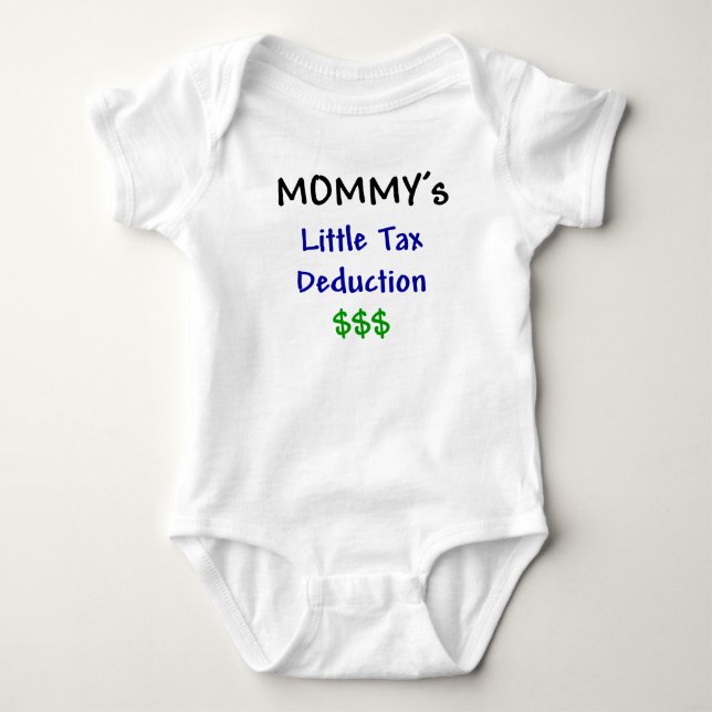 Mommys wenig Steuerabzug Baby Strampler (Vorderseite)