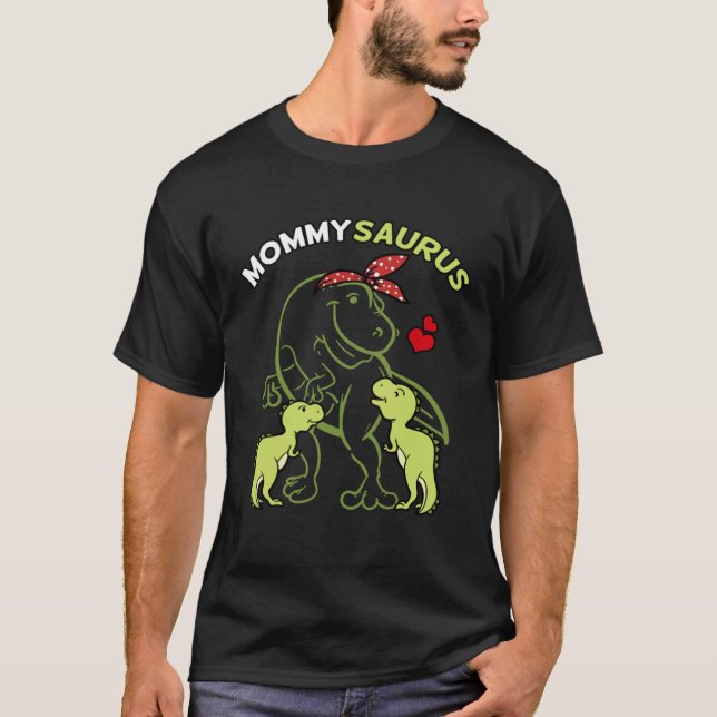 Mommysaurus Dinosaur Mom Dino Mother s Day T-Shirt (Vorderseite)