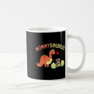 Mommysaurus-Puzzle-Dinosaur Dino Autismus-Bewussts Kaffeetasse