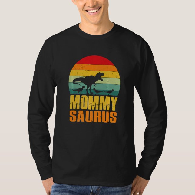 Mommysaurus Rex Dinosaur Mommy Saurus Family Match T-Shirt (Vorderseite)