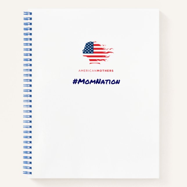 #MomNation Spiral Notebook Notizbuch (Vorderseite)