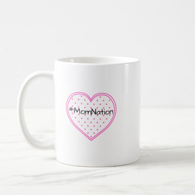 #MomNation-Tasse Kaffeetasse (Links)