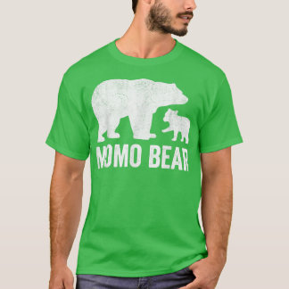 Momo Bear Mütter Tag Großmutter Shirts, Funny Cub  T-Shirt