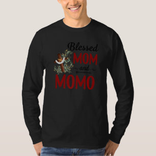 Momo gesegnet für Frauen Blume Dekoration Momo T-Shirt