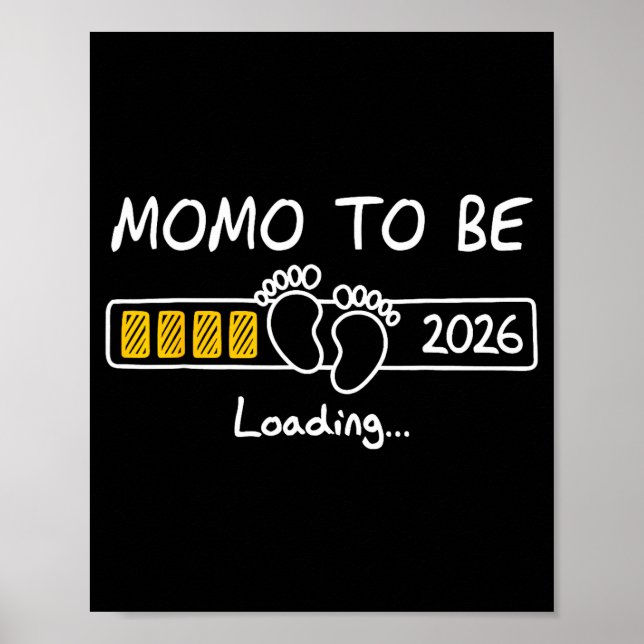 Momo To Be 2026 Loading Momo Est 2026  Poster (Vorne)