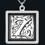 Momogram Silver Necklace Versilberte Kette<br><div class="desc">Keepake Necklaces Wählen Sie entweder Silver Plated Gold Finish oder Sterling Silver Unique Personalisiert Custom !st Christmas Gift Wedding Party Necklaces - um die Hintergrundfarbe zu ändern - klicken Sie auf Anpassen - wählen Sie das letzte Tool aus dem Drop-Down-Menü und wählen Sie aus einer der angezeigten Farben oder geben...</div>