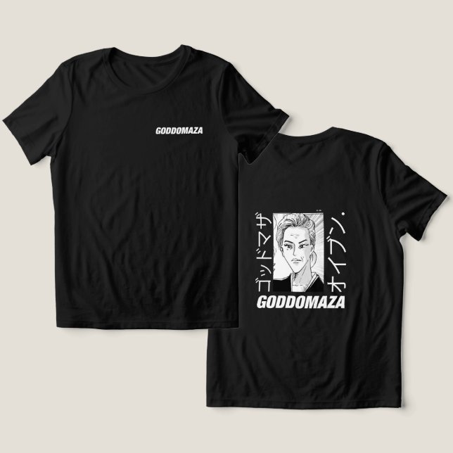 MOMOKO HEAD BW SKETCH Tri-Blend SHIRT (Design Vorderseite & Rückseite)