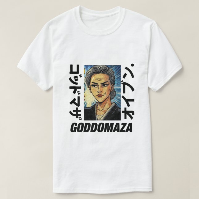 MOMOKO HEAD COLORED THICK TEXT T-Shirt (Design vorne)