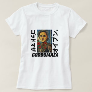 MOMOKO YAKUZA TATS UND THICK TEXT FRAUEN WEISSES T T-Shirt