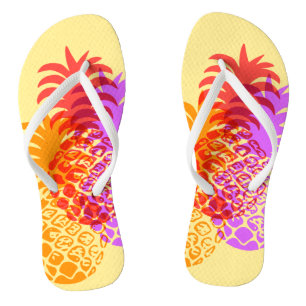 Momona Ananashawaiischer tropischer Reversible Flip Flops