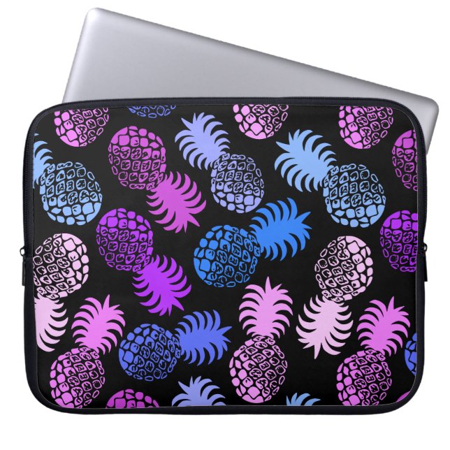 Momona Hawaiian Ananas Neopren Wetsuit Laptopschutzhülle (Vorderseite)