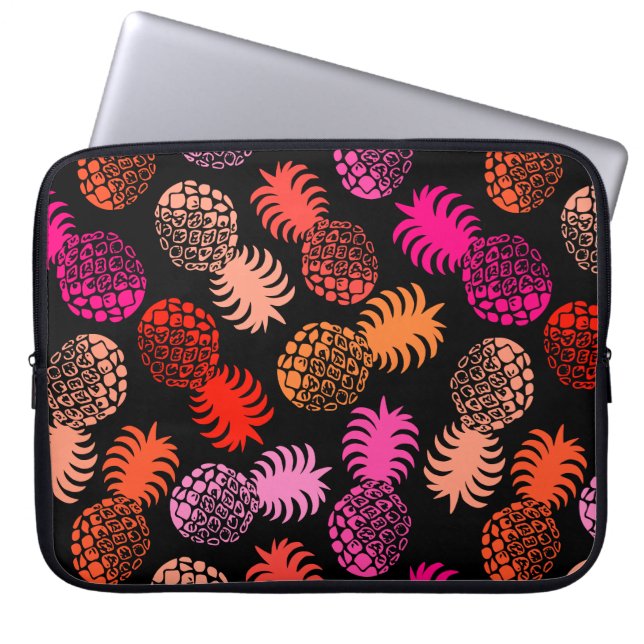 Momona Hawaiian Ananas Neopren Wetsuit Laptopschutzhülle (Vorderseite)