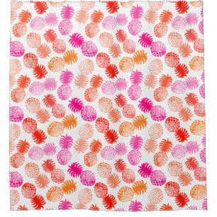Momona Hawaiian Tropical Ananas Duschvorhang