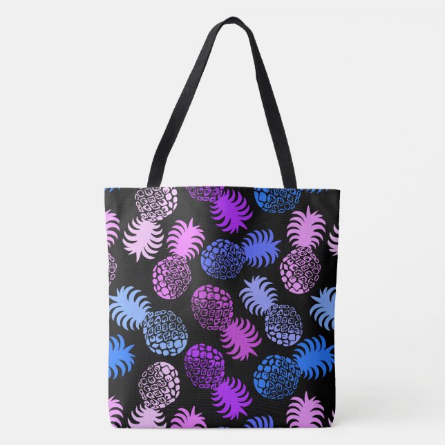 Momona Hawaiian Tropical Pineapel Beach Bag (Vorderseite)