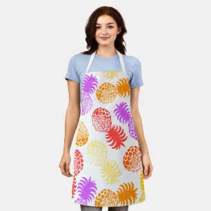 Momona Hawaiian Tropical Pineapple - Warme Farben Schürze