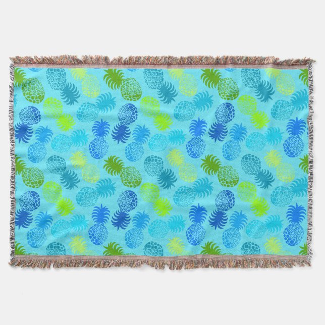 Momona Hawaiian Tropical Pineapse Decke (Vorderseite)