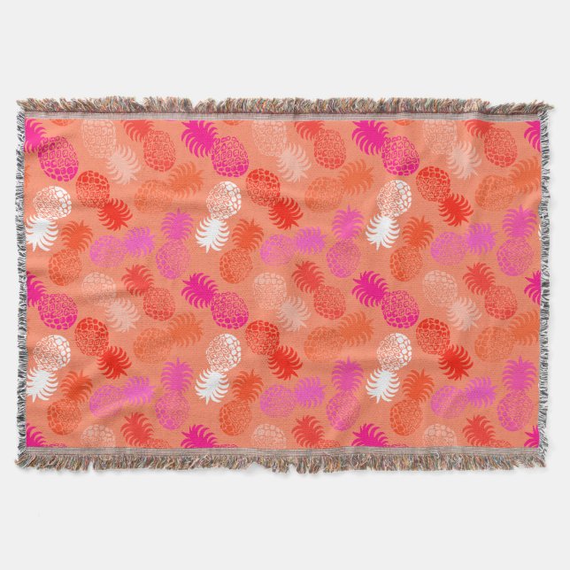 Momona Hawaiian Tropical Pineapse Decke (Vorderseite)