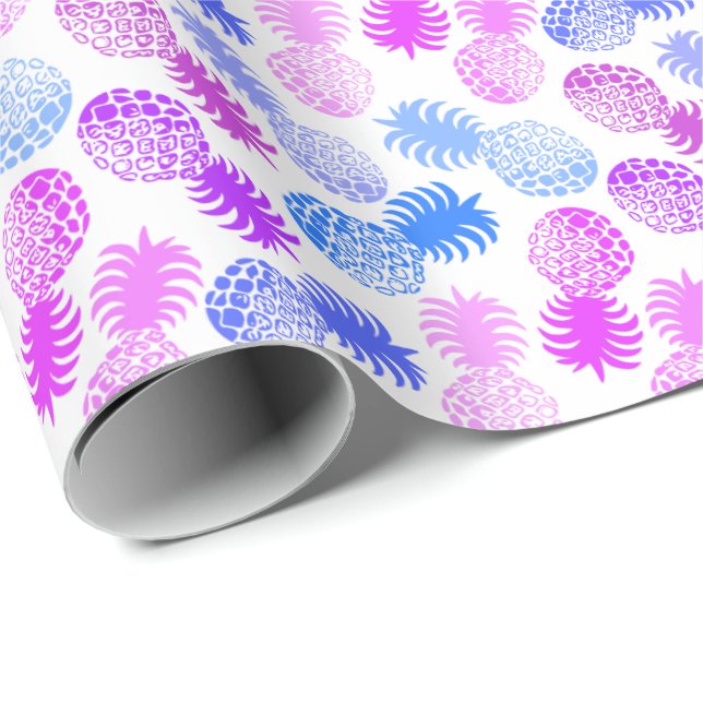 Momona Hawaiian Tropical Pineapse Geschenkpapier (Rolleneckpunkt)