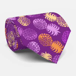 Momona Hawaiian Tropical Pineapse Krawatte