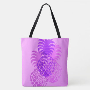 Momona Pineapan Hawaiian Reversible Beach Bag