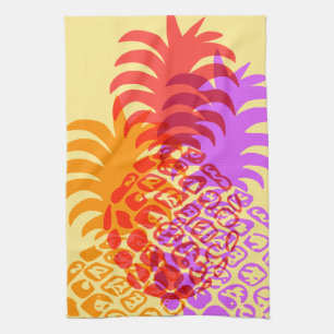Momona Pineaple Hawaiian Tropical Geschirrtuch