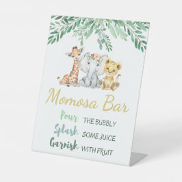 Momosa-Bar Sockelschild