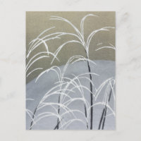 Momoyogusa Blume Vintag japanische Postkarte