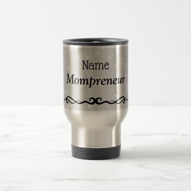 Mompreneur-Design Reisebecher (Mittel)