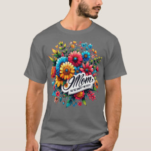 Moms blühender Blumenstrauß - Eine Hommage mit den T-Shirt