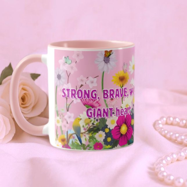 Mom's floral coffee mug tasse (Von Creator hochgeladen)