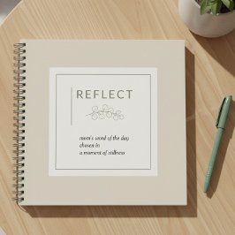 Mom's Word of the Day Daily Reflect Journal Notizbuch