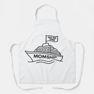 MOMSHIP NO Metime All-Over Print Apron, Medium Schürze