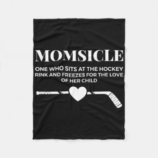 Momsicle friert aus Liebe zu ihrem Kind Lustiger H Fleecedecke