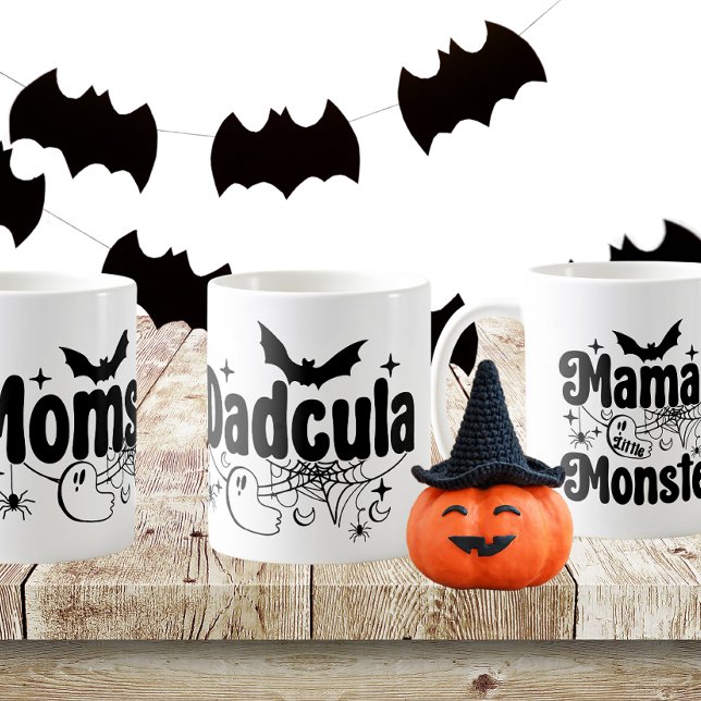 Momster, Dadcula und Mamas Monster-Matching Kaffeetasse (Von Creator hochgeladen)